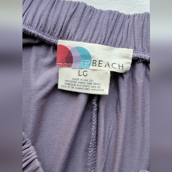 Lavender Wide-Leg Overall - Picture 7 of 10